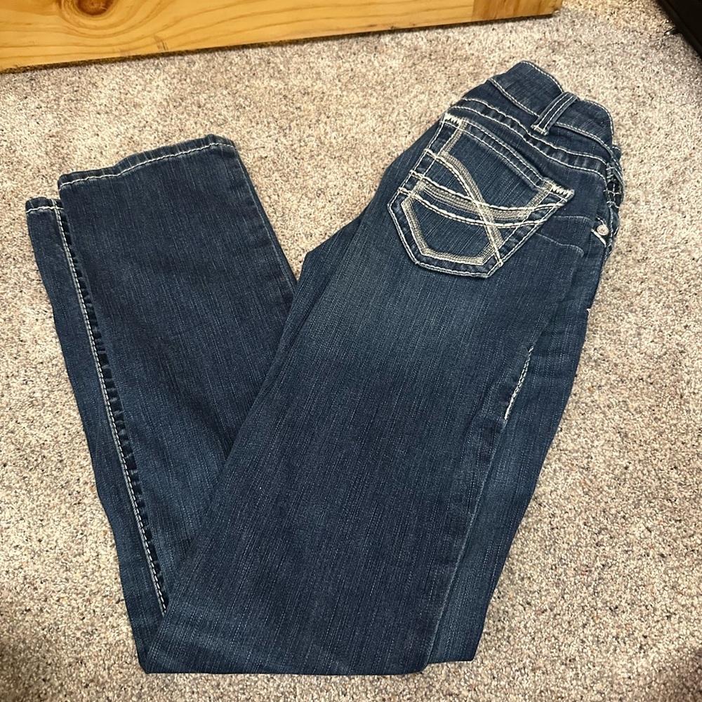 Ariat Women's Straight Leg Blue Jeans